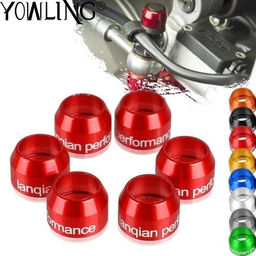 Motorcycle Parts Billet Bleed Valve Cover Kit For Ducati MULTISTRADA 1200 1260 Enduro S GT Pikes Peak 620 950 S SCRAMBLER 1100