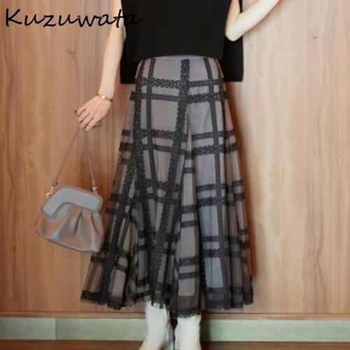 Kuzuwata Womens Autumn Skirts