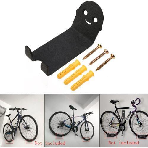 1Pcs Bicycle Pedal Wall Mount Storage Hanger Stand Carbon Steel Stand Cycle Bike Pedal Hanger Bicycle Parking Racks