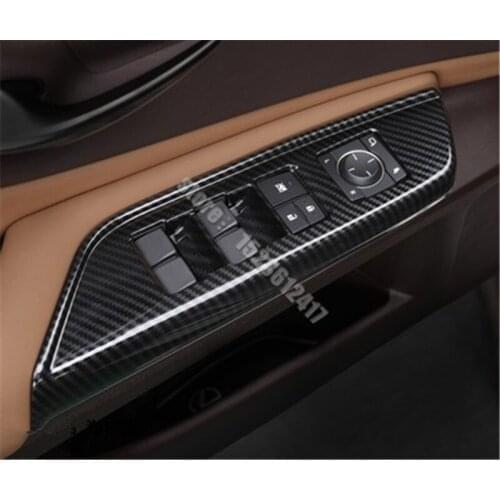 Window glass lift switch gear frame rear seat air outlet seat adjustment trim Car Styling For Lexus es200 260 ES300h 2018-2020