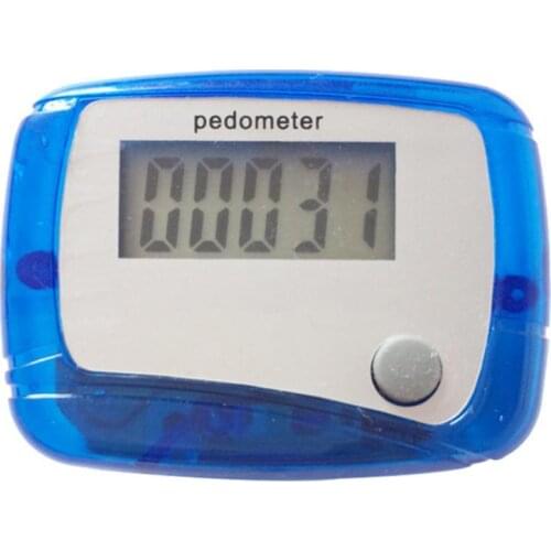Portable Mini Digital LCD Pedometer Sports Walking Running Step Counter Meter