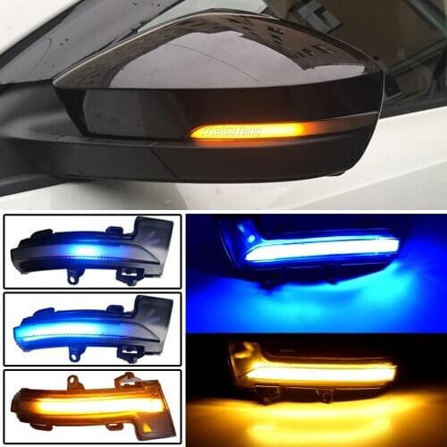 LED Dynamic Turn Signal Light For Skoda Octavia Mk3 A7 5E Rearview Mirror Lamp Blinker Indicator For VW T-roc Troc T-cross