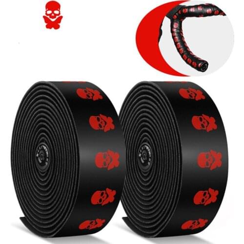Bicycle Handlebar Straps Road Bike Shock Absorber Handlebars with Bicycle Accessories Dead Fly Bike Non-slip Wrapped Handlebars