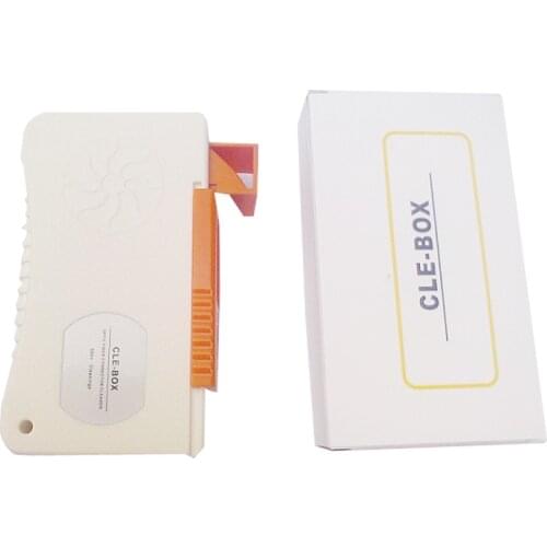 High Quailty 800+ times CLE-BOX Fiber Optic Cleaner Box For SC/FC/MU/LC/ST/MPO CSILU optical fiber plastic cleaner box