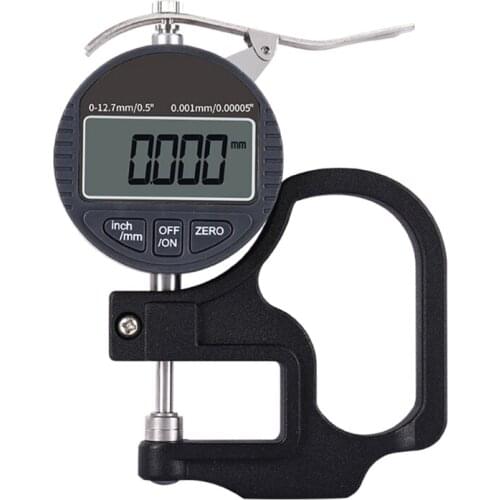 Digital Thickness Gauge 0.01Mm Accuracy Portable Inch Metric Wire Measuring Tool Electronic Percentage Thickness Meter