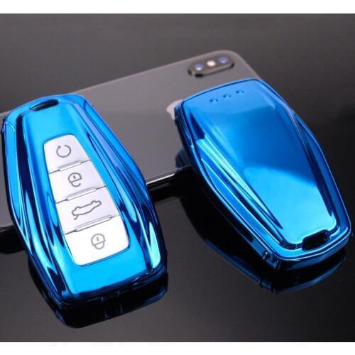 New Soft TPU Car Key Case Full Cover For Geely Coolray 2019-2020 Atlas Boyue NL3 Emgrand X7 EX7 SUV GT GC9 Borui Accessories