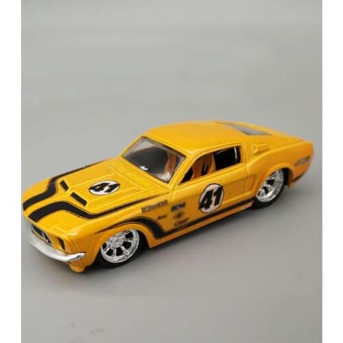 New Mustang 1/43 ultra-fine details sports car models metal alloy classic simulation car diecast model toy children gift display