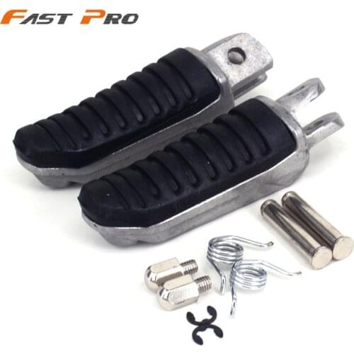 Motorcycle Front Footrests Foot Pegs pedal For Suzuki Hayabusa GSX1300R GSX650F GSX1400 V-Strom 650 DL650 DL1000 B-King