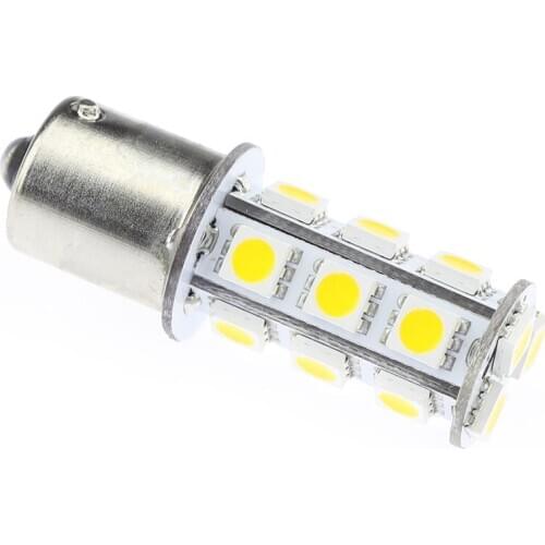 1156 LED BUBL P21W BA15S 12V 24V 18LED 5050SMD BULB vehicle tail lights brake lights reverse lights turn signals side 1pcs/lot