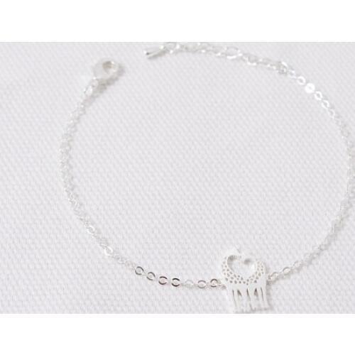 Loving Giraffes Bracelet --Gold /Silver 2 colors Free combination