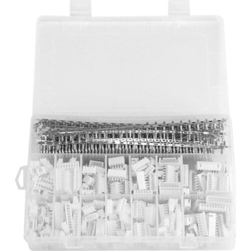 1220pcs XH2.54 2p 3p 4p 5 6 7P 8 9pin 2.54mm Pitch Terminal Housing / Pin Header