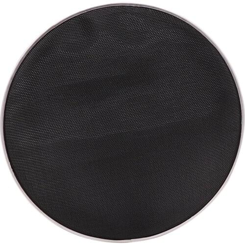 13 inch 14 inch double layer mesh head silent mute drum skin black bass drum head drum kit practice silencer