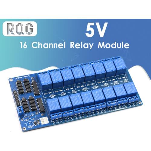 5V 16 Channel Relay Module for arduino ARM PIC AVR DSP Electronic Relay Plate Belt optocoupler isolation