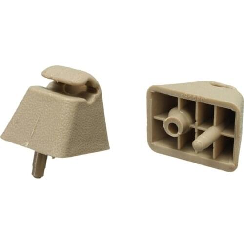 Beige Sunshade Holder Fix Clip Holder Hanger For Vauxhall CORSA ASTRA VECTRA TIGRA VIVARO