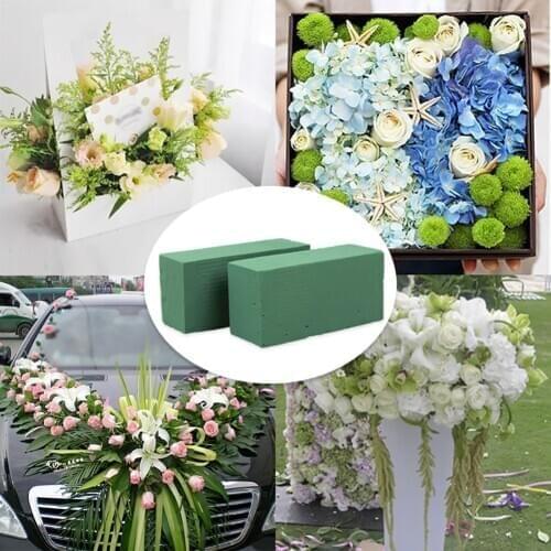 Floral Foam Brick Flower Holder For Flower Wedding Florist Fresh Flower Arranging Design DIY Crafts Supplies
