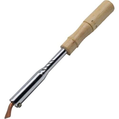 Electric Soldering Iron 75W 100W 150W Soldering Iron Chisel Tip Wood Handle