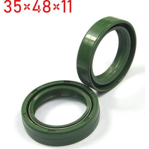 35*48*11 Motorcycle Front Fork Damper Oil Seals Set for HONDA CB650F FMX650 ATC250R ATC350X CR80R CRF150 XR200 XL250 XR500 XL350