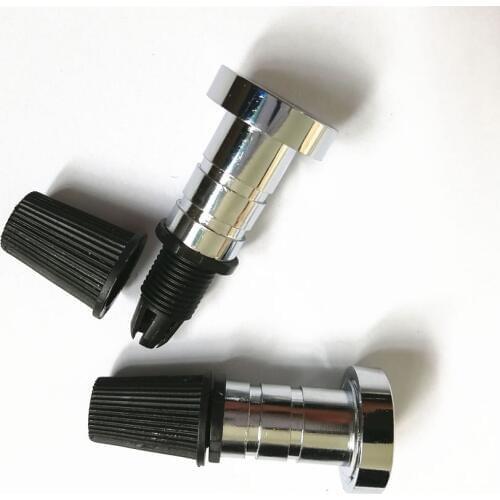 Silver Color Metal Fiber Optic Lighting Cable End Fittings with Light Reflect Lens For Waterproof Pointed Light 6PCS/lot