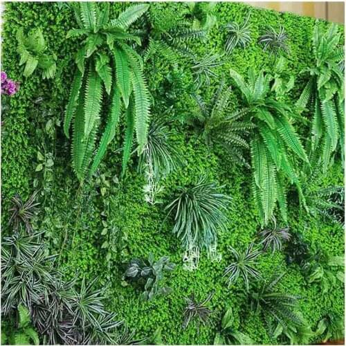 40x60cm Grass Mat Green Artificial Plant Lawns Landscape Carpet for Home Garden Wall Decoration Party Wedding Supply