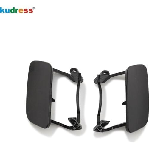 For Audi Q5 2009 2010 2011 2012 Plastic Front Left Right Headlight Washer Nozzle Cover Front Bumper Head Lamp Spray Cap 2pcs/set