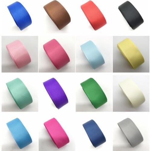 5 yards 1" 25mm Grosgrain Ribbon Wedding Christmas Party Decoration DIY Gift Packing DIY Sewing Craft