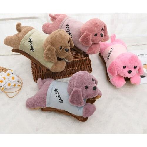 New Cartoon Large Plush Explosion-Proof Warm Water Bag Electric Hot Water Bag Removable And Washable Rechargeable Hand Warmer