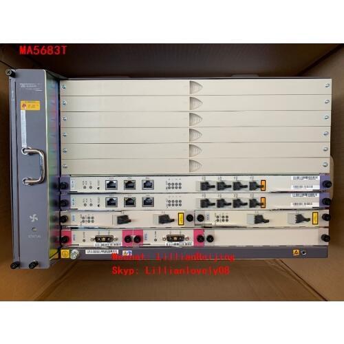 Optical Line Terminal OLT GPON or EPON MA5683T with SCUN PRTE board