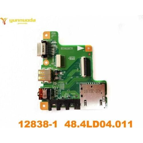 Original For Lenovo K4350 K4450 USB Port Audio Board 12838-1 48.4LD04.011 tested good free shipping