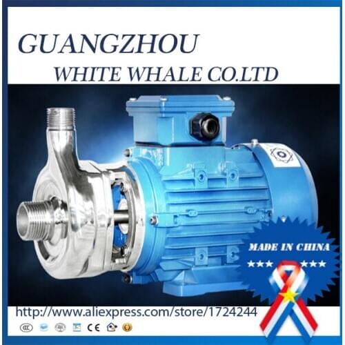 50WB10-16 1.1kw/380v/50hz Food pumps chemical corrosion-resistant stainless steel centrifugal pump acid