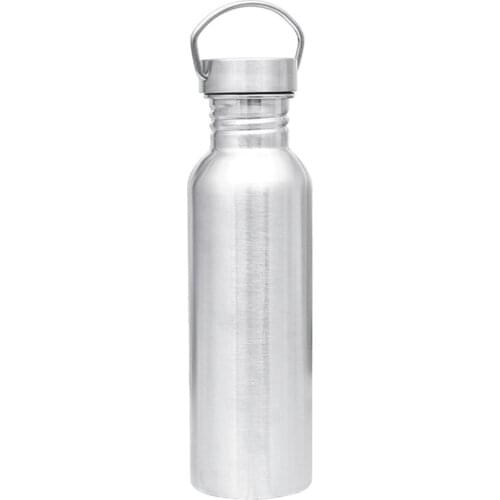 350/500/750ml Portable Single Stainless Steel Travel Jug Water Bottle Kettle
