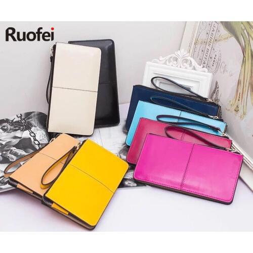 RUOFEI Women's Leather Wallets