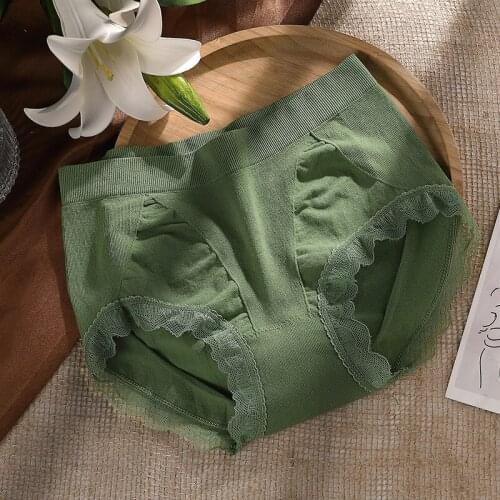 Cotton Panties Sexy Panty Briefs Lace Panties Women Underwear Lingerie Panties for Female Ladies Floral Pantys Underpants