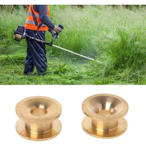 2Pcs Brass Trimmer Head Eyelet Garden Tool Part Strimmer Line Retainer Universal