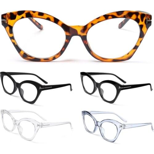 Vintage Fashion Anti-blue Light Irregular Frames Transparent Optical Glasses Computer Eyeglasses Vision Care Unisex
