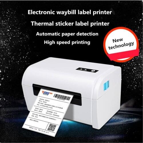 USB Bluetooth Thermal Label Barcode Printer 110mm 4 inch Label Barcode Printer USB Port Work with paypal Etsy Ebay USPS Labels