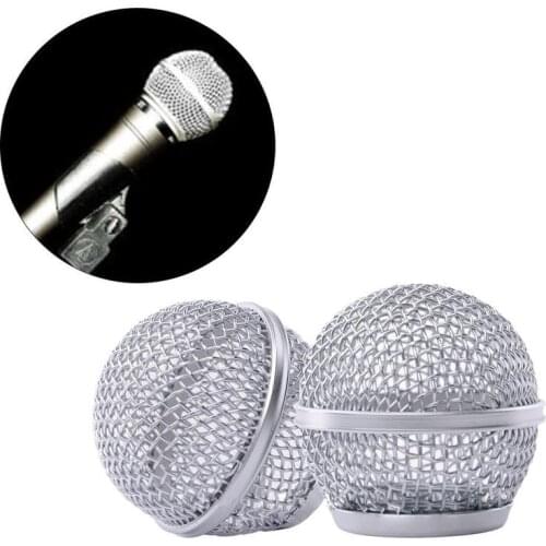 1PC High Quality Replacement Ball Head Mesh Microphone Grille Accessories for Shur