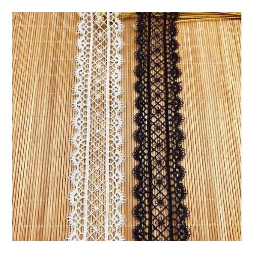 1Yard Wide:3.8cm Bilateral Water-Soluble Lace Hollow-out Lolita Clothing Decoration Garment Accessories(ss-2146)