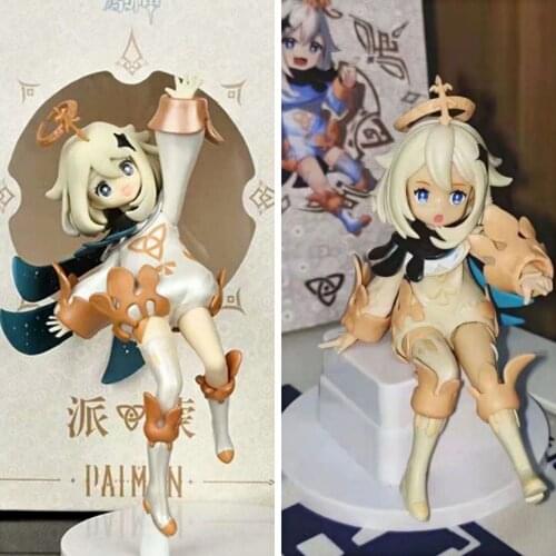 14cm Genshin Impact Paimon Anime Figure Paimon Action Figure Genshin Impact Paimon Figurine Collectible Model Doll Toys