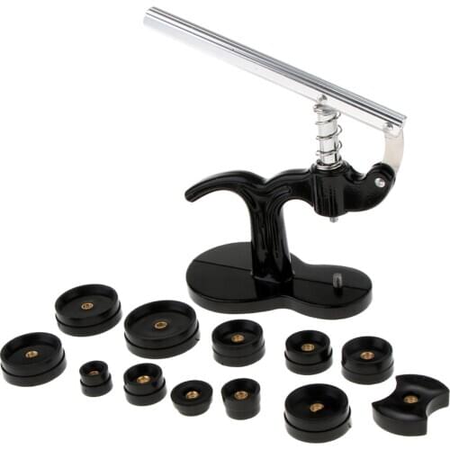 Watchmaker Repair Tool Watch 12 Press Back Case Closer Crystal Glass 18-50mm