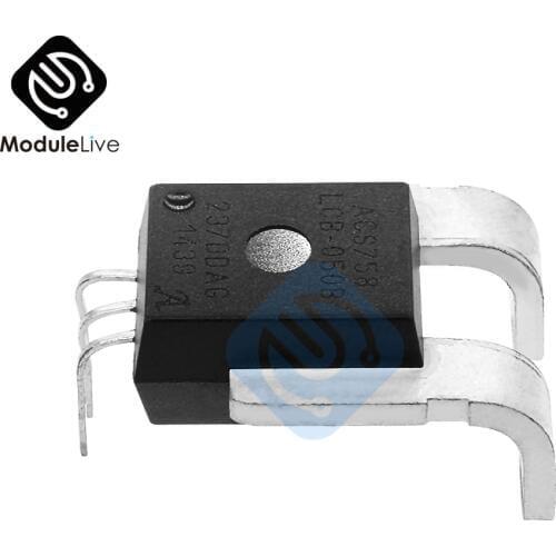 DC AC 50A ACS758 ACS758LCB-050B-PFF-T LCB-050B CB-PFF-3 Hall Element Current Sensor Bi-Directional Detecting DIY