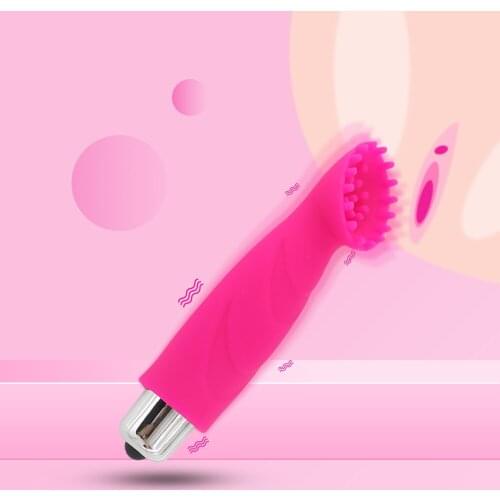 EXVOID Silicone Vibrators Sex Toys for Women Oral Licking Brush G-spot Massager Bullet Vibrator Clit Stimulate Adult Products