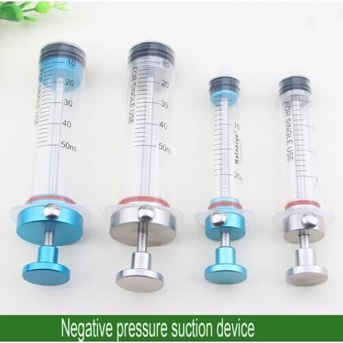 Negative pressure liposuction beauty fat transplantation Liposuction needle Aspirator 20ml 50ml
