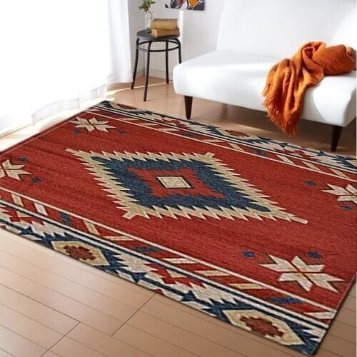 Ethnic style Carpet retro Bohemia European living room rugs large parlor home Decorative Kids Room Decorative Play Mat Area Rug