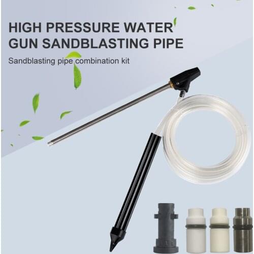 High Pressure Washer Car Wash Gun Sand Blasting Kit Hose Ceramic Nozzle Quick Connect For Karcher K2 K3 K4 K5 K6 K7 Car tools