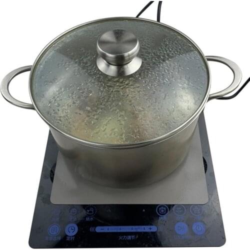Pad Heat Insulated Non-Stick Silicone Induction Cooker Protector Mat Kitchen Tool Non-slip Pad for Household induction cooker