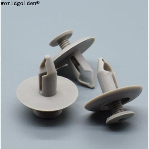 Worldgolden 100pcs auto fasteners Push-Typer Retainer for Mazda B042-68-865 05