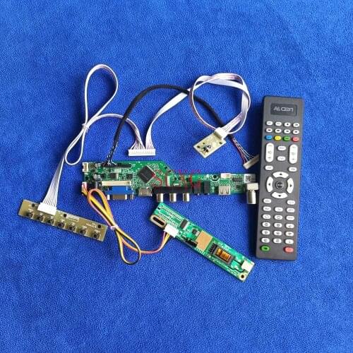 1CCFL LVDS 20-Pin Signal Analog Kit1024*768 Monitor controller driver board For LP150X04/LP150X1/LP150X2 VGA USB HDMI-compatible