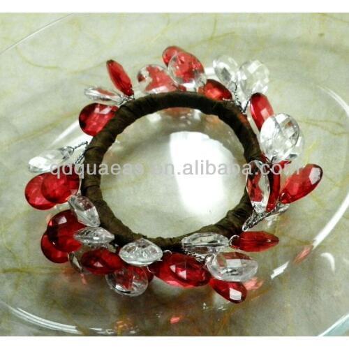 Aliexpress sold beaded wedding napkin ring