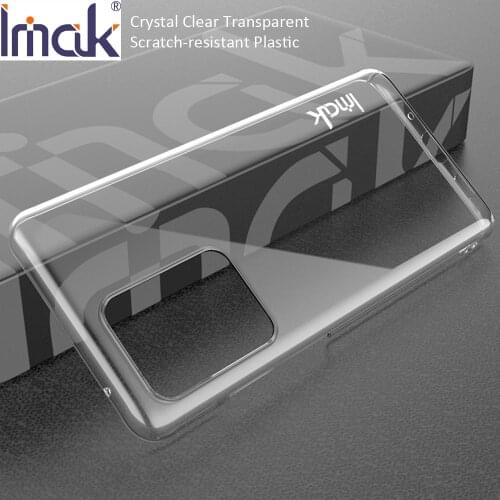 Imak Air Crystal Clear Transparent Case For Samsung Galaxy S20 Ultra Plus Hard PC Plastic Cover