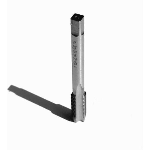 Free shipping 1pc US UN UNC UNF 3/8"-16-40TPI HSS machine taps straight taps for steel metal workpiece threading purpose using